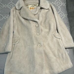 Stylish Faux Fur Coat